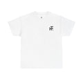 Minimal Pixel Logo Tee — Small Chest Graphic Cotton T-Shirt