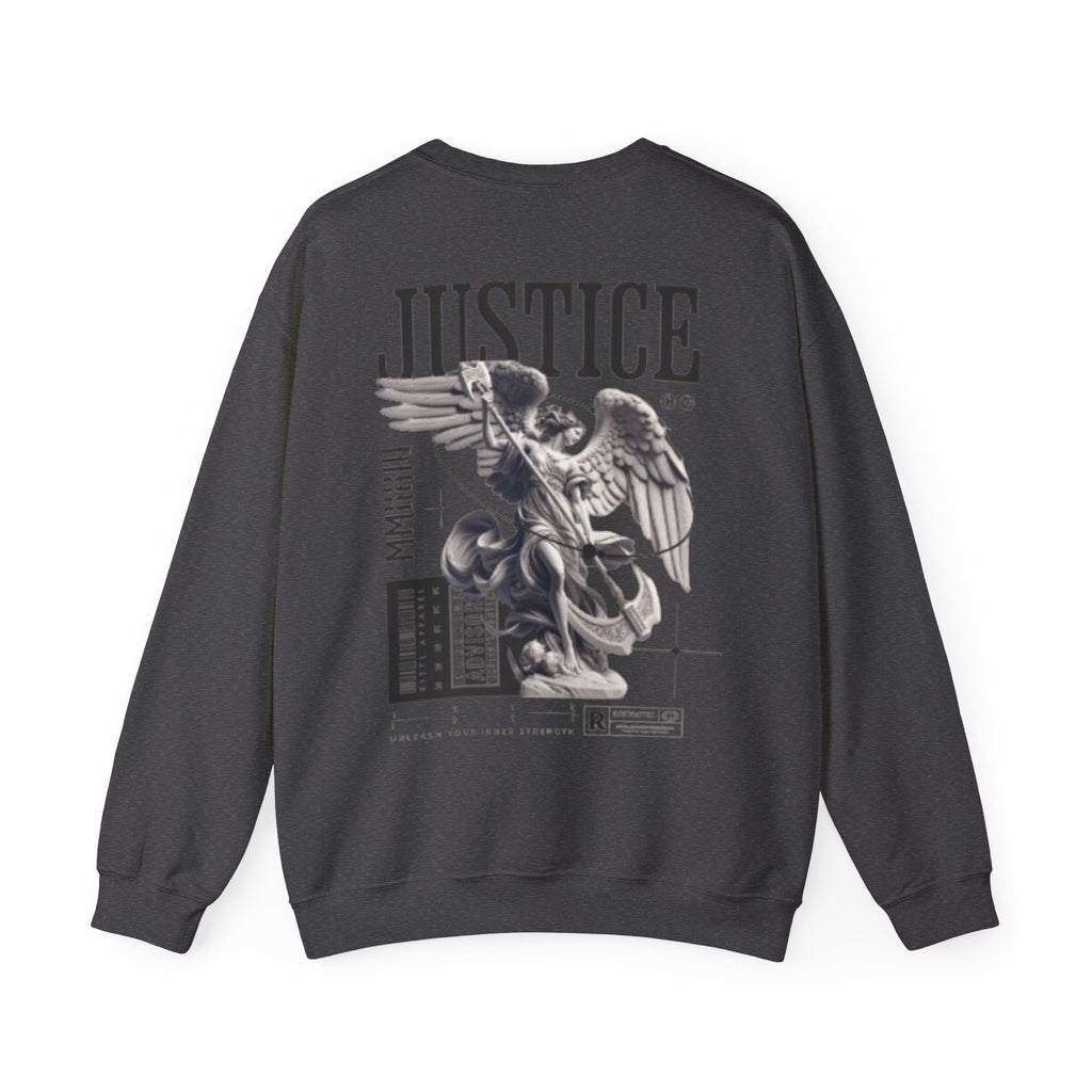 Justice Graphic Crewneck Sweatshirt