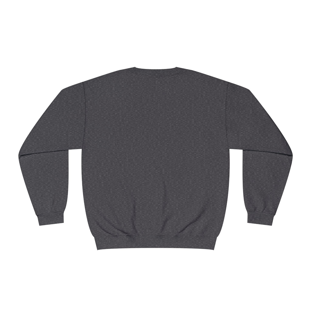 Crewneck Sweatshirt — 'Different' Minimal Front + Flame 'Aura Apparel Co' Back
