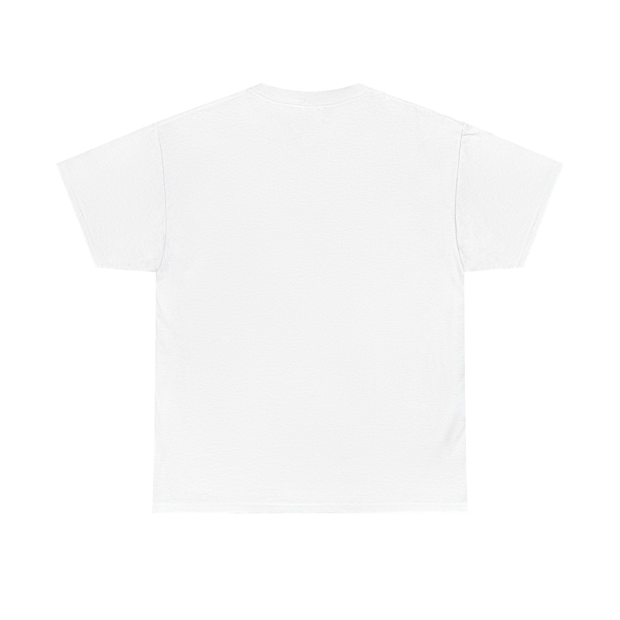 Minimal Pixel Logo Tee — Small Chest Graphic Cotton T-Shirt