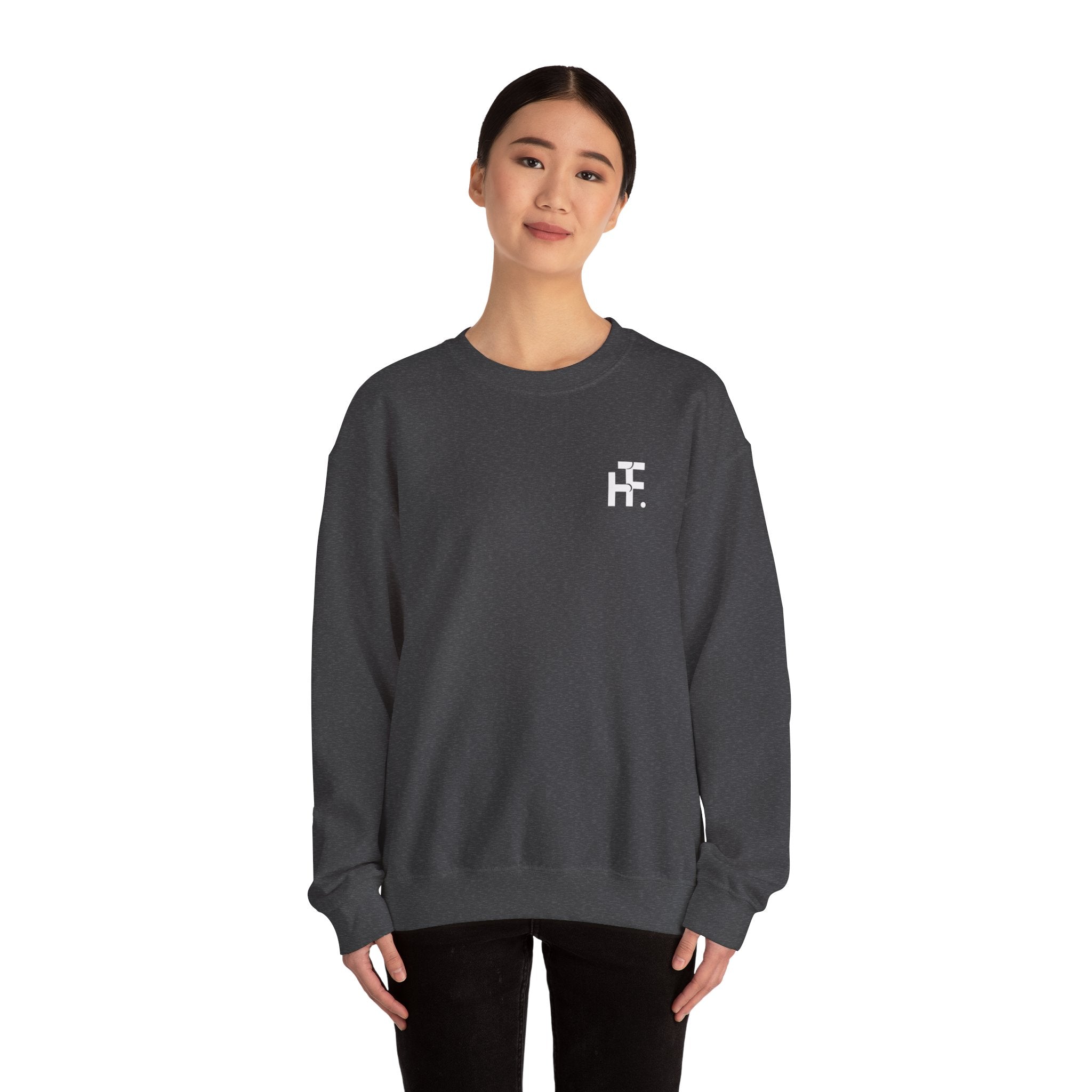 Motivational Crewneck Sweatshirt — "Love What You Do & Success Will Follow"
