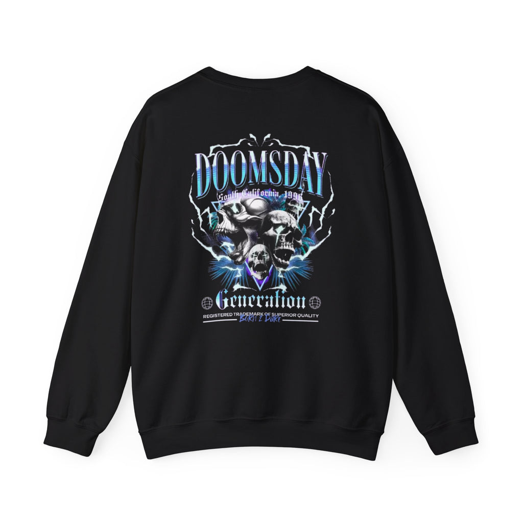 Doomsday Skull Shield sweatshirt | Generation graphic crewneck