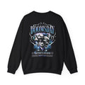 Doomsday Generation Crewneck Sweatshirt — Gothic Skull Graphic Pullover