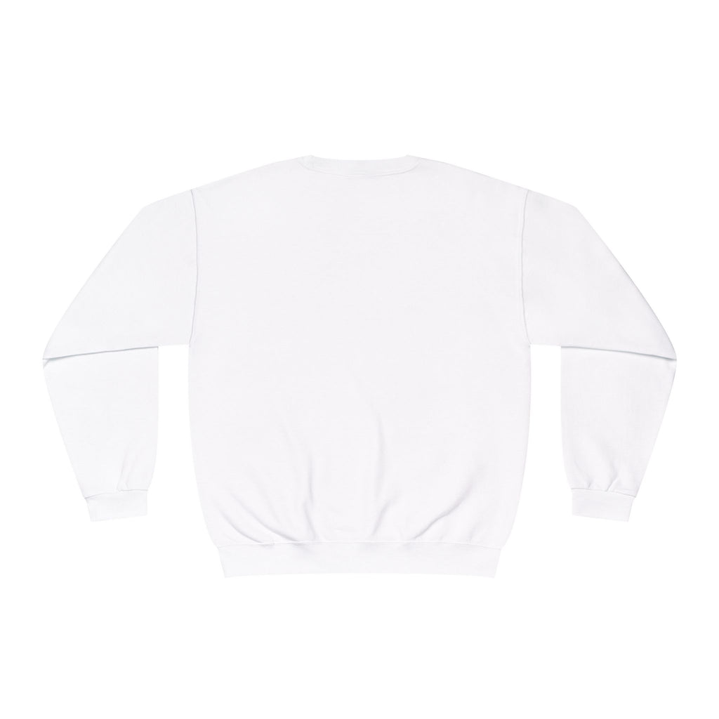 Crewneck Sweatshirt — 'Different' Minimal Front + Flame 'Aura Apparel Co' Back