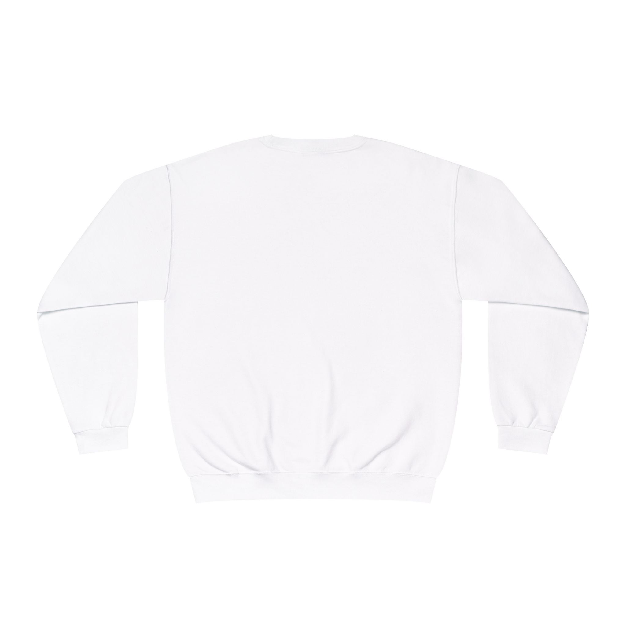 Crewneck Sweatshirt — 'Different' Minimal Front + Flame 'Aura Apparel Co' Back