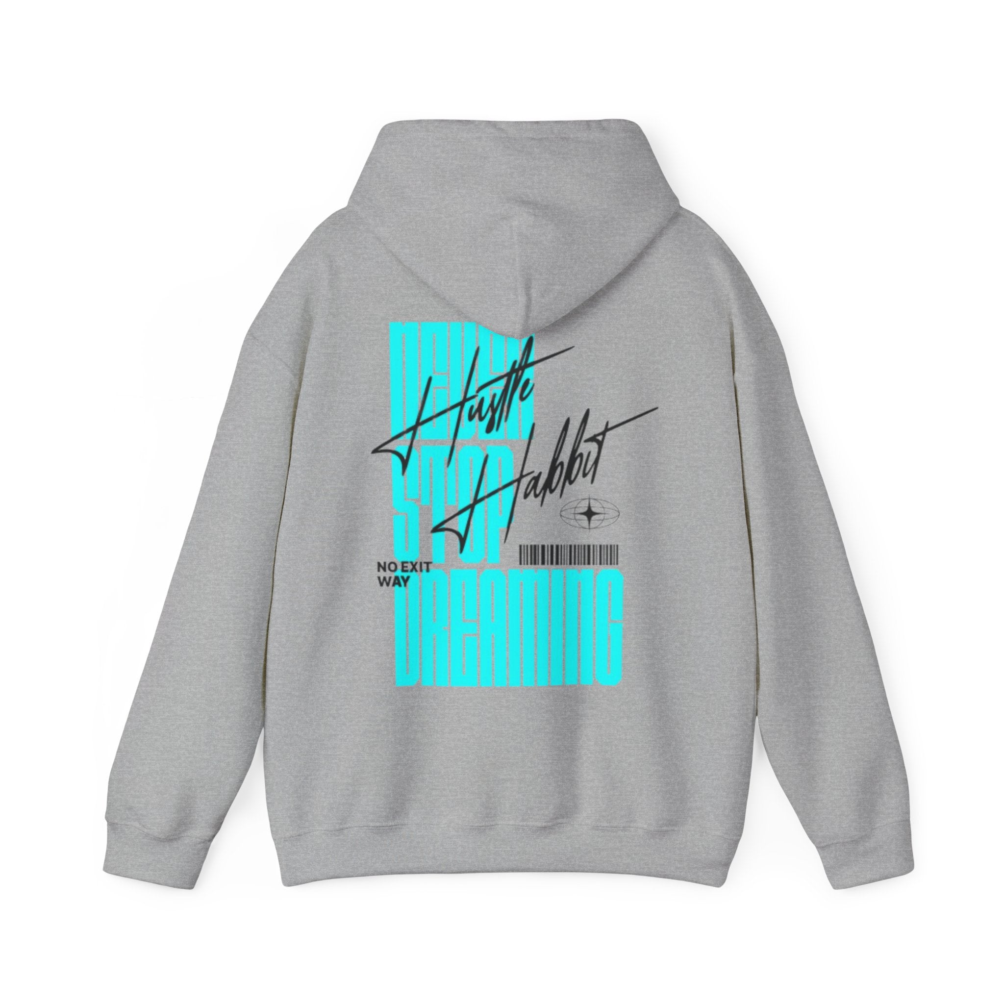 Dreaming Hoodie – Retro Futuristic 'Lightspeed Dreaming' Graphic Pullover